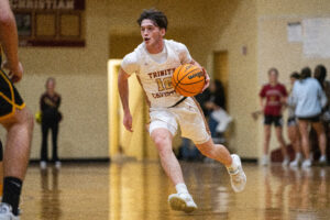 Trinity Christian outpaced, and out-shot by Class A No. 1 Tucker County